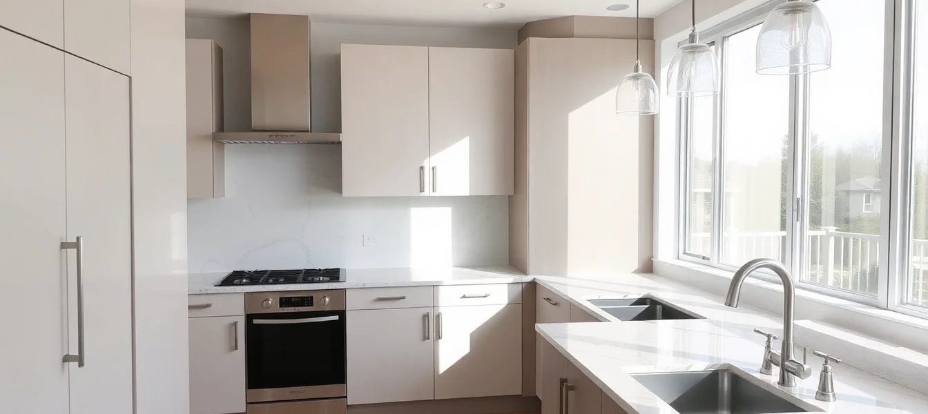Remodeling kitchen with stylish cabinets and countertops, emphasizing modern home updates for better functionality and aesthetic appeal.
