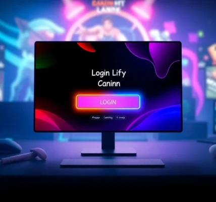 Clear illustration of a secure ck999 login page with a user entering credentials on a modern gaming platform, highlighting ease of access and security features.