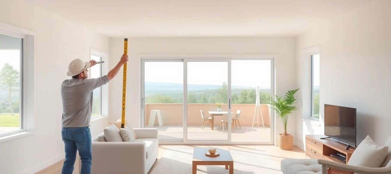Replace a sliding glass door with a modern, energy-efficient unit that opens smoothly.