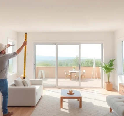 Replace a sliding glass door with a modern, energy-efficient unit that opens smoothly.