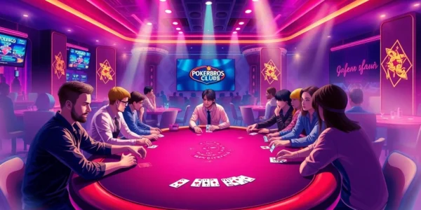 Join top Pokerbros clubs like Diamond and Paradise Union for fast-paced online poker action with thousands of players.
