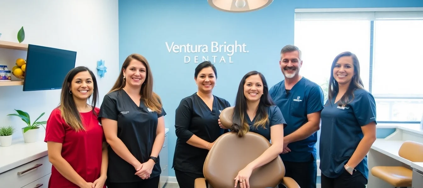 Experienced dental professionals at Ventura Bright Dental providing friendly, expert dental