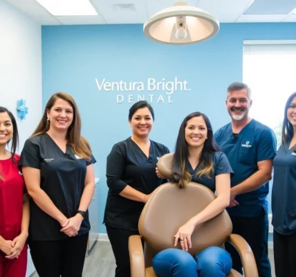 Experienced dental professionals at Ventura Bright Dental providing friendly, expert dental