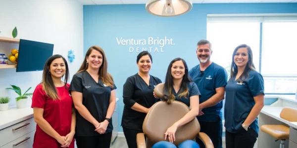Experienced dental professionals at Ventura Bright Dental providing friendly, expert dental