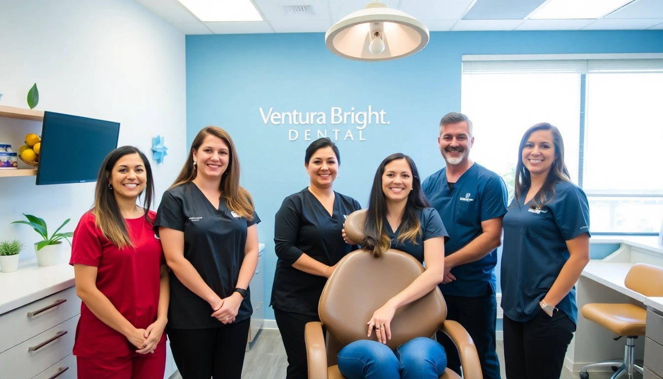Experienced dental professionals at Ventura Bright Dental providing friendly, expert dental